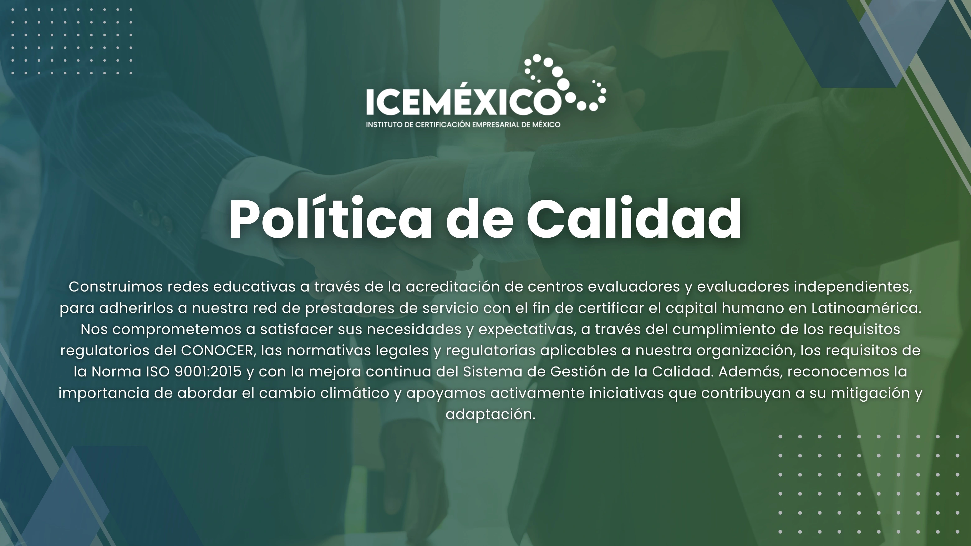 Pólitica de calidad